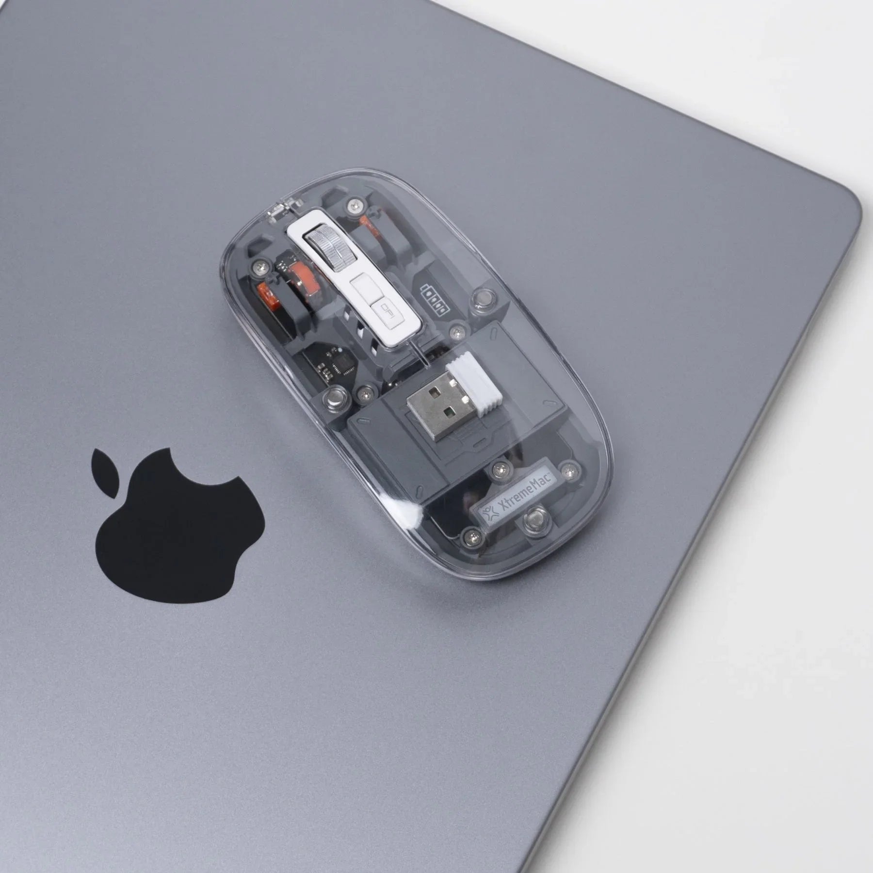 XtremeMac Mouse Multi-Connection - Transparent - Tashqila XtremeMac Mouse Multi-Connection - Transparent - Tashqila